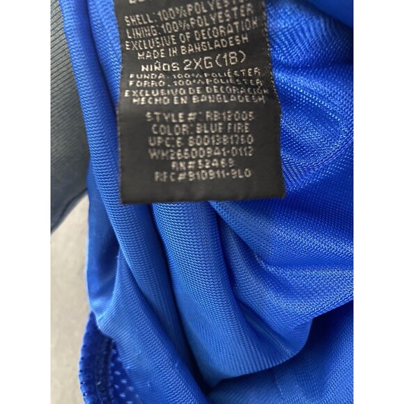 Starter Basketball‎ Shorts Youth 2XL XXL 18 Royal Blue Athletic Workout Mesh - Picture 8 of 11